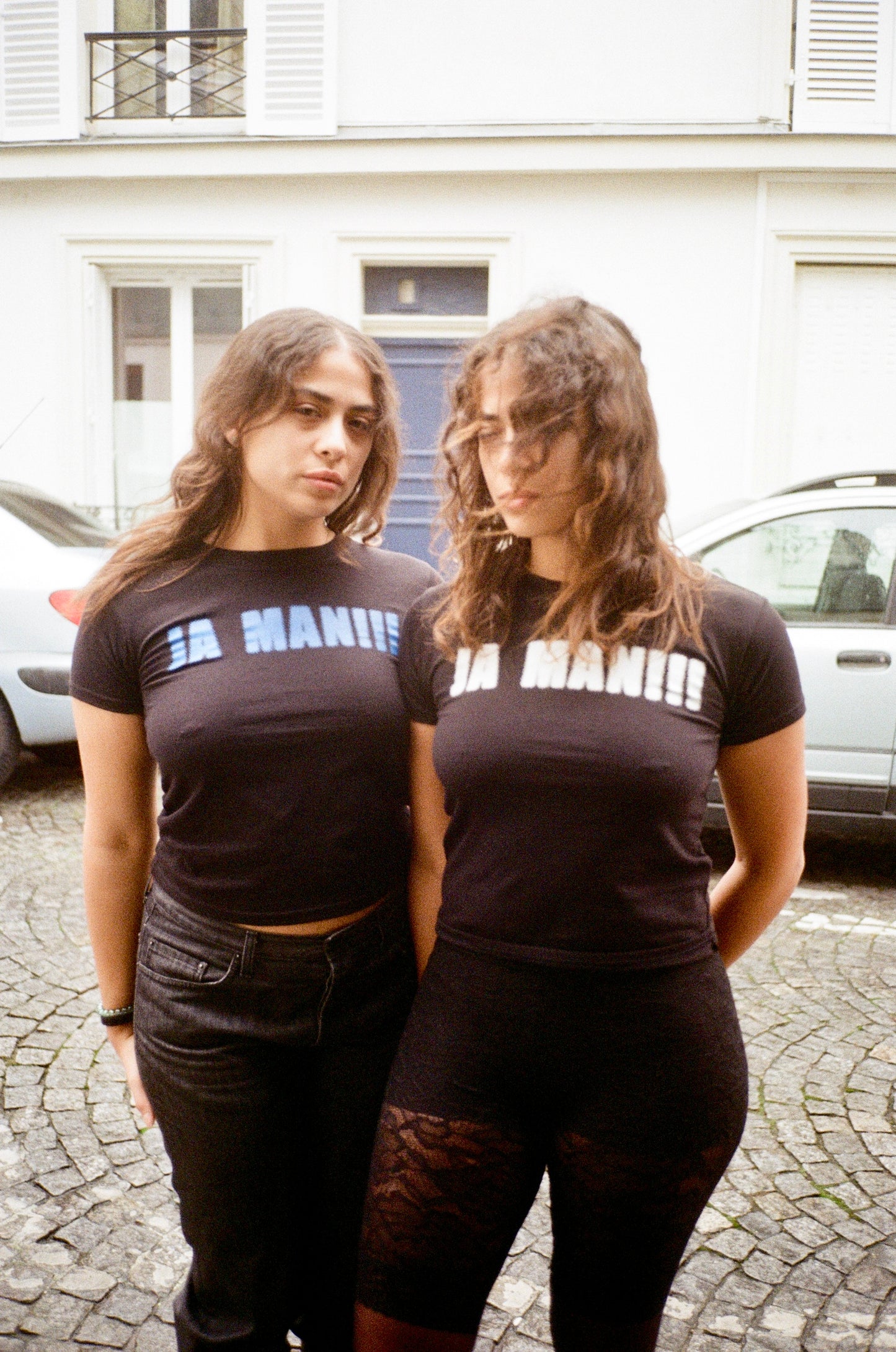 JA MAN!!! SHIRT WEISS