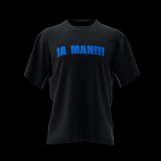 JA MAN!!! SHIRT BLAU